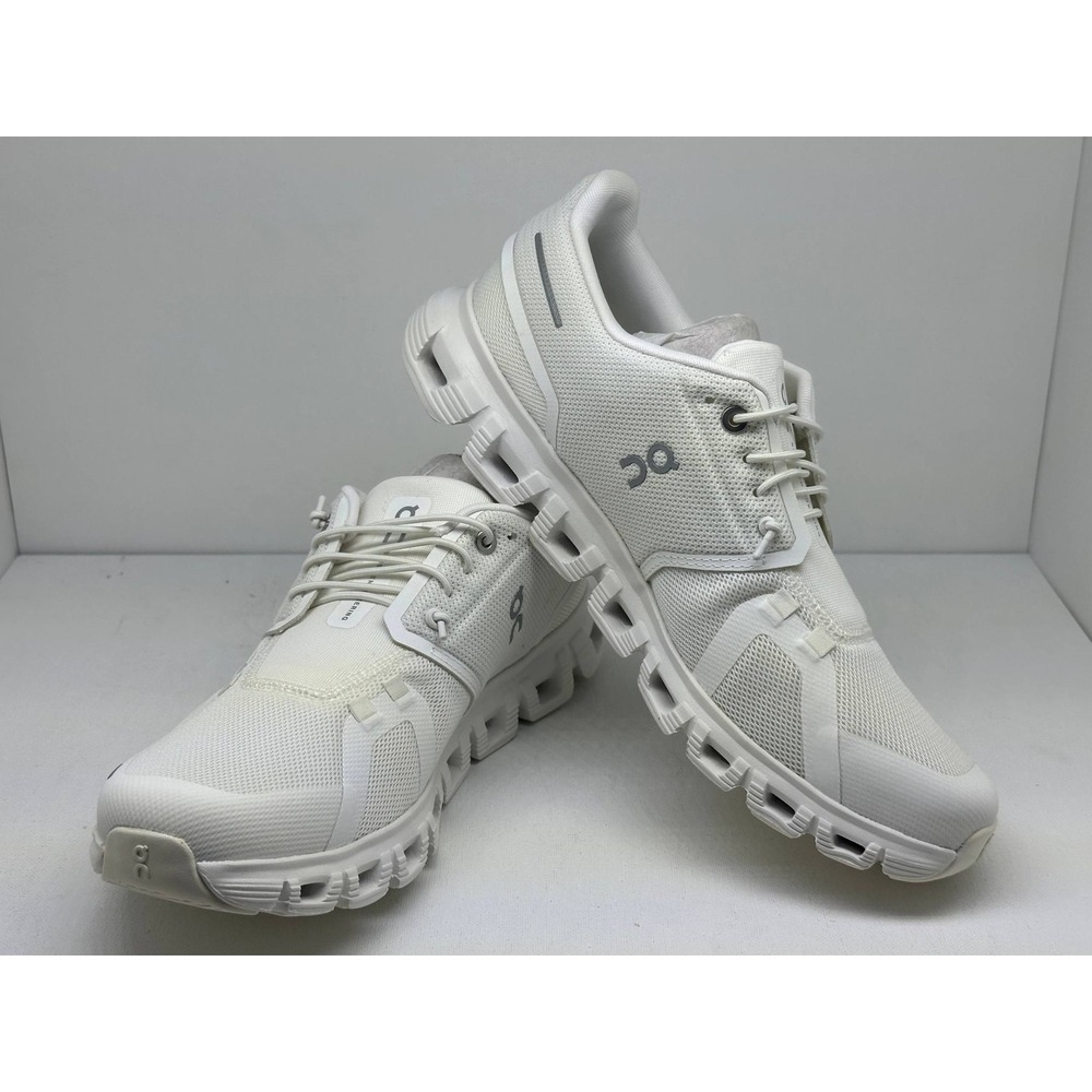 On Cloud 6 Womens Running Shoes White White 3WF10061200 US 10 Low Top Sneakers